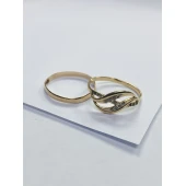 Inel și Verigheta din Aur Proba 585* 1.41 gr