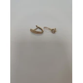 Cercel din aur proba 585* 1.24 gr și cercel 585 * 0.87 gr