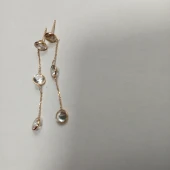 Cercei Din Aur Proba 585*1,52gr