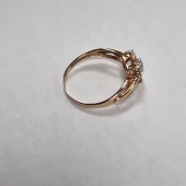 Inel Din Aur Proba 585*  2.17 gr