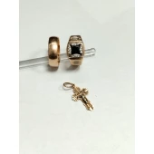 Ghiul, Verigheta și Cruce Proba 585 Masa 8.70 marimea 19