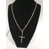 Lant Cu Cruce Din Argint Proba 925* 15.06 gr