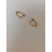 Cercei din aur proba 585* 1.14gr