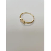 Inel Din Aur Proba 585* 1.09 gr