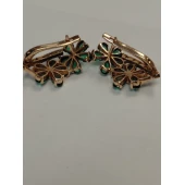 Cercei din aur Proba 585 Masa 6,07 gr