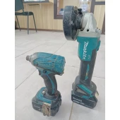 Makita Polizor Unghiular DGA454 + Masina De Insurubat Cu Impact DTD146