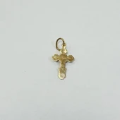 Cruce din aur proba 585  0.59 gr