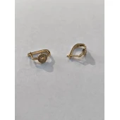 Cercei din aur proba 585* 2,55 gr