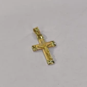 Cruce din aur proba 750*3,51 gr