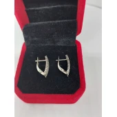 Cercei din aur proba 585* 2,49 gr.