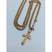 Lant cu Cruce din Aur Proba 585* 3.02 gr