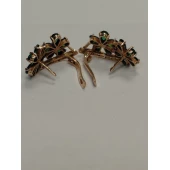 Cercei din aur Proba 585 Masa 6,07 gr