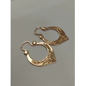 Cercei din aur Proba 583 Masa 6,13 gr