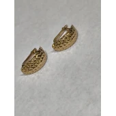 Cercei proba 585 masa 3,12 grame