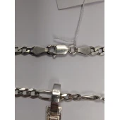 Lanț cu cruce din argint Proba 925* 14,49 gr