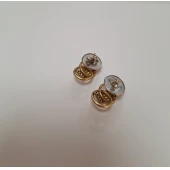 Cercei din aur proba 750* 4.63 grame