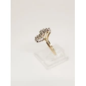 Inel din Aur cu Diamante Proba 585* 2.74 gr