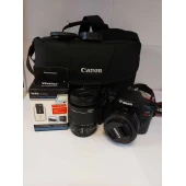 Aparat foto Canon Rebel T6 + Obiectiv Negru