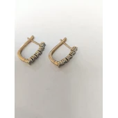 Cercei Din Aur Proba 585* 2.39 Gr