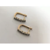 Cercei Din Aur Proba 585* 2.39 Gr