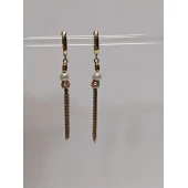 Cercei Din Aur Proba 585 3,11 Gr