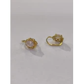 Cercei din aur proba 750*-3,81 gr