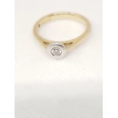 Inel din Aur cu Diamant Proba 585* 4.20 gr