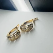 Cercei Din Aur Proba 585*  3,92 gr