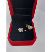 Cercei din aur proba 585* 3,32 gr