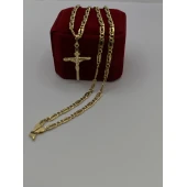 Lant Cu Cruce Din Aur 750* 8.24 gr