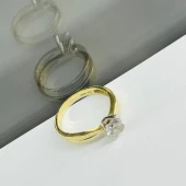 Inel Din Aur Proba 585*  2,47 gr