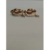 Cercei din aur Proba 585 Masa 4,36 gr