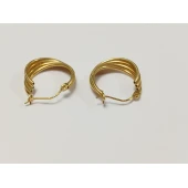 Cercei din aur  750* 2.97gr