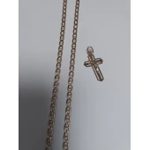Lant cu Cruciulita din Aur Proba 585* 8,96 gr