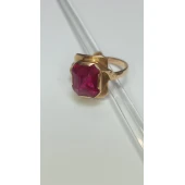 Inel cu piatra din Aur *Proba 585 * 4.93g