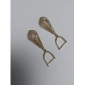 Cercei din aur proba 585* 3,11gr