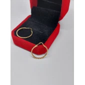 Cercei Din Aur Proba 585* 1,14 gr