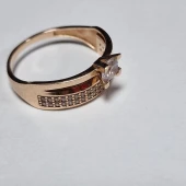 Inel 585 2.85 gr Rosu