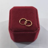 Cercei din aur proba 585*-0,58 gr