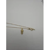 Lant cu Cruce Din Aur Proba 585* 2,08 gr