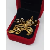 Broșă Din Aur Proba 375 7,50 gr