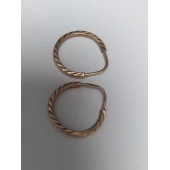 Cercei din aur proba 585* 0,67gr