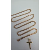 Lant cu Cruce din Aur Proba 585* 6,22 gr.