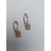 Cercei din aur proba 585* 0,76gr