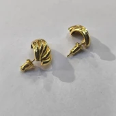 Cercei din aur proba 375*-2,24 gr