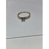 Inel Din Aur Proba 585* 1,18 gr