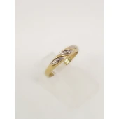 Inel Din Aur cu Diamant Proba 750* 1.43 gr