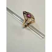 Inel din aur proba 585 masa 5.87 gr