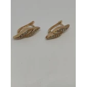 Cercei din aur proba 585*4,41gr