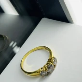 Inel Din Aur Proba 750*  3,92 gr